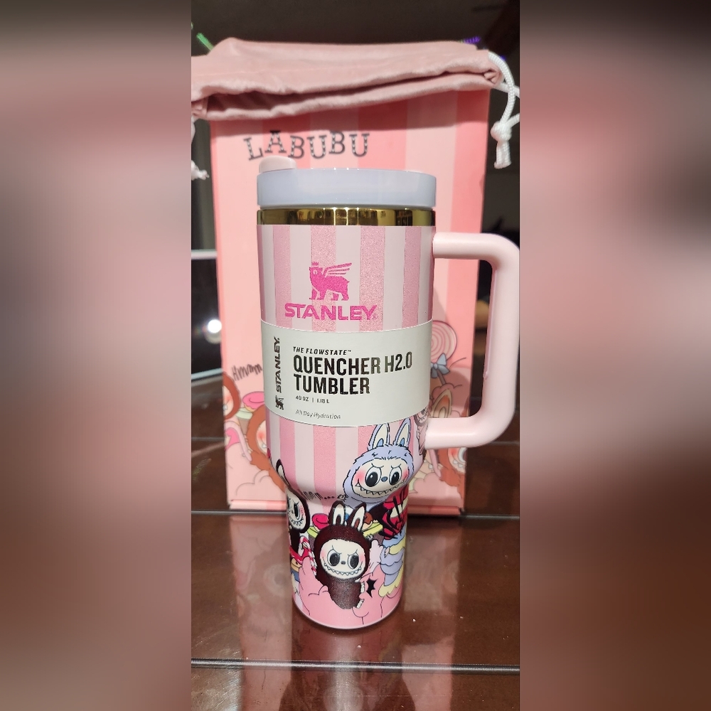 Stanley Pink Quencher H2.0 Tumbler